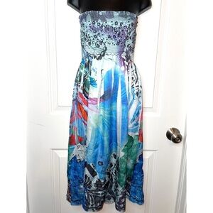 Lapis sequin dress